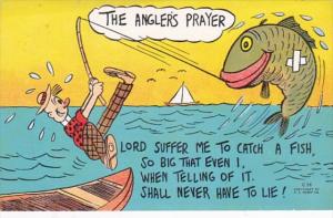 Fishing Humour The Angler's Prayer