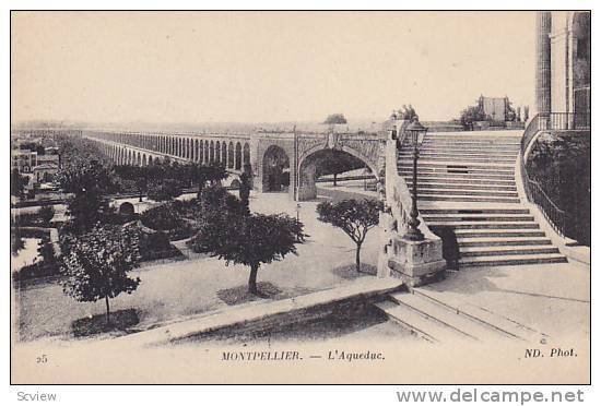 L'Aqueduc, Montpellier (Hérault), France, 1900-1910s