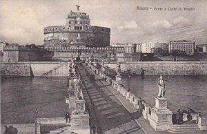 Italy Roma Rome Ponte e Castel San Angelo