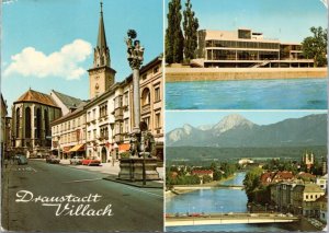 Postcard Austria - Darustadt Villach Karten