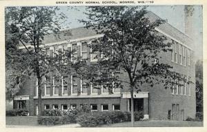 WI - Monroe, Green County Normal School