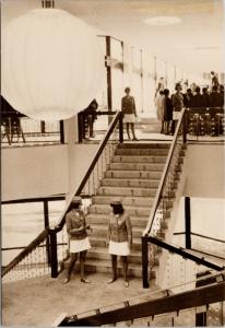 Berlin Germany Fernseh und UKW turm der Deutschen Post Real Photo Postcard D56