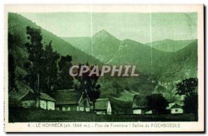 Old Postcard Le Hohneck More Frontiere the Valle Fischboedle