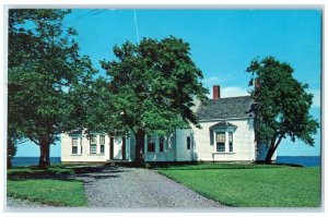 1972 Summer Home of Cyrus Eaton American Industrialist Pugwash Canada Postcard 