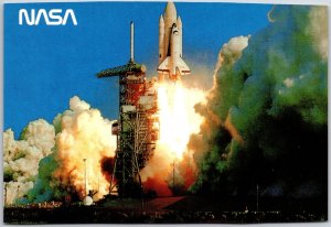 Space Shuttle Columbia Launchpad At The Kennedy Space Center Florida Postcard