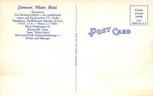 Brownsville, Texas, Cameron Motor Hotel, AA373-5