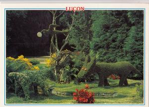 BF13681 luchon jardin dumaine le loup et l agneau  france  front/back image