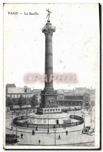 Postcard Old Paris Bastille