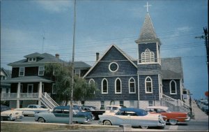 Ocean City Maryland MD St Paul's by-the-Sea Episcopal Church Vintage Postcard