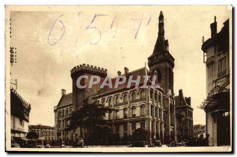 Postcard Old Angouleme Hotel de Ville