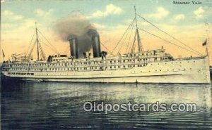 Steamer Yale, SS Norman Prince Unused stains on back side corners are close t...