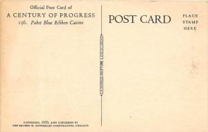 13698   Pabst Blue Ribbon Casino   Century of Progress