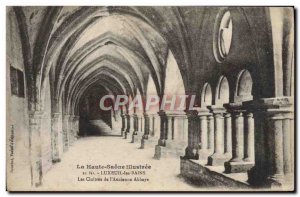 Old Postcard Luxeuil Les Bains Cloisters of the Abbey & # 39ancienne