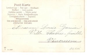 GK. Horse Riders Old vintage Gertman artist signed postcard