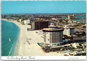 M-27594 As seen from the air looking to the north St Petersburg Beach Florida