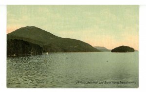 VT - Newport. Lake Memphremagog, Owl's Head & Round Island