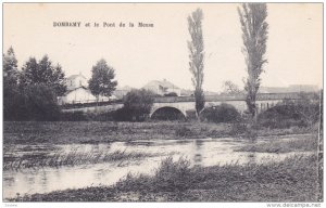DOMREMY, France, 1900-1910's; Domremy Et Le Pont De La Meuse