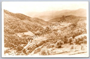 K51/ Cherokee Indian Reservation North Carolina RPPC Postcard c1946 Soco 230
