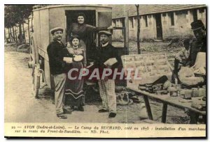 COPY Avon Indre et Loire the Ruchard Camp created in 1873 installation of a m...