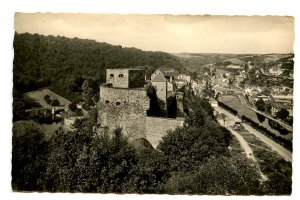 Belgium - Bouillon. Ramonette River, Castle & Cordemois Bridge   *RPPC