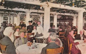 POMPEIIAN CAFE Naples, CA Long Beach Los Angeles County c1910s Vintage Postcard