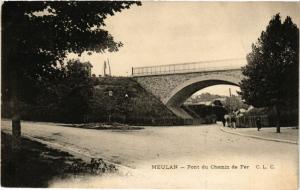 CPA MEULAN - Pont du Chemin de Fer (453078)