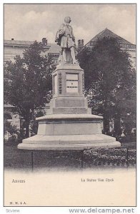 La Statue Van Dyck, Anvers, Belgium, 1900-1910s