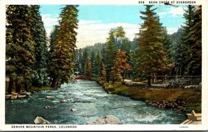 Colorado Denver Mountain Parks Bear Creek At Evergreen Curteich