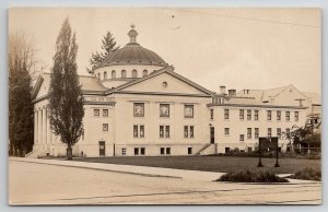 Eugene OR Christian Church c1910 Real Photo Postcard P25