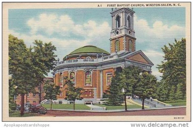North Carolina Winston Salem First Baptist Church