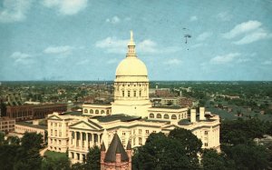 Vintage Postcard 1958 View of Georgia State Capitol Atlanta Georgia GA