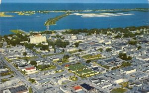 Air View of Downtown Clearwater, FL, USA Florida