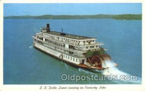 S.S. Delta Queen Steamer Ship 1962 postal used 1962