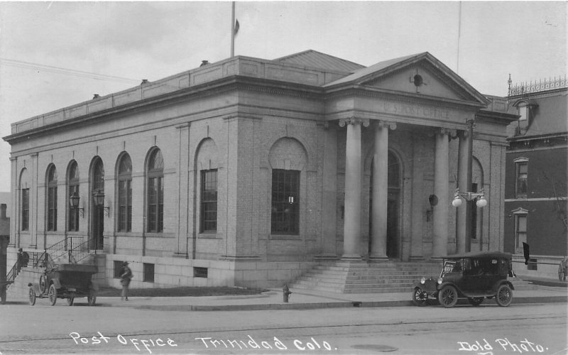 J39/ Trinidad Colorado RPPC Postcard c1910 U.S Post Office Building 275