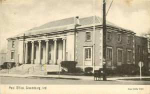 Vintage Postcard; Epworth Hospital, South Bend IN St. Joseph County Posted 1910