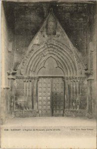 CPA GANNAT L'Eglise de Gannat - Porte Droite (1200078)