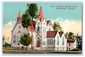 1936 Methodist Episcopal Church Pacific Grove California CA Vintage Postcard