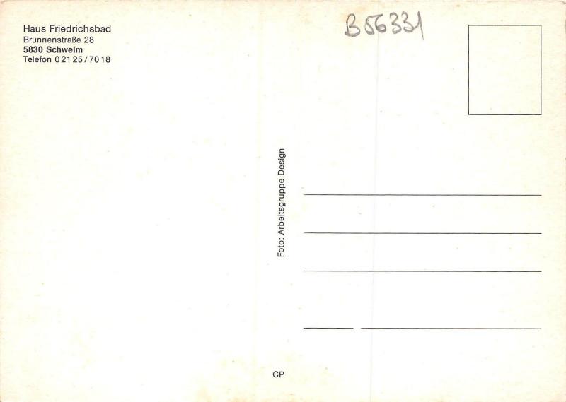 B56331 Haus Friedrichsbad Schwelm germany
