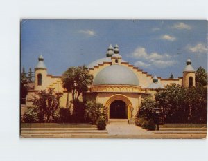Postcard Rosicrucian Planetarium San Jose California
