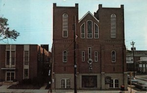 EBENZER BAPTIST CHURCH MARTIN LUTHER KING GEORGIA BLACK AMERICANA POSTCARD 1973