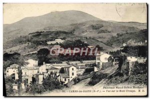 Old Postcard Cambo les Bains View On Mount Ursuya