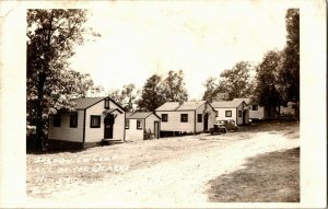 RPPC Grandview Camp Cabins Hwy 54 Lake of the Ozarks MO Vintage Postcard G39