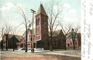 1907 Postcard Portland ME Williston Church Home of Christian Endeavor Society