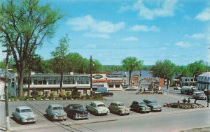 Canada ILE JESUS Sta-Rose de Laval, Old Cars, Postcard.