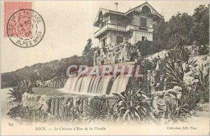 Postcard Old Nice Chateau d'Eau the Vesubie