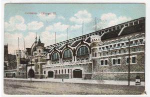 Coliseum Chicago Illinois 1911 postcard