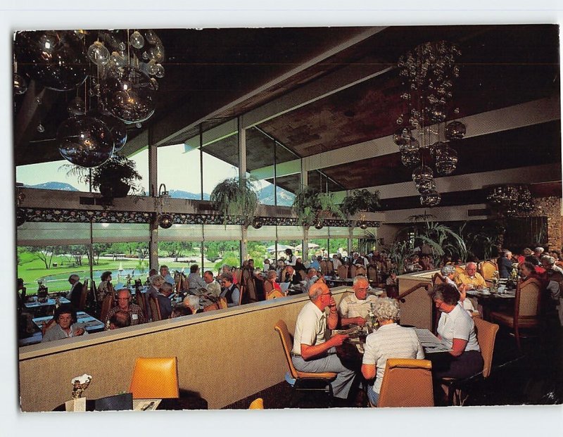 Postcard The dining room at Lawrence Welk Resort, Escondido, California