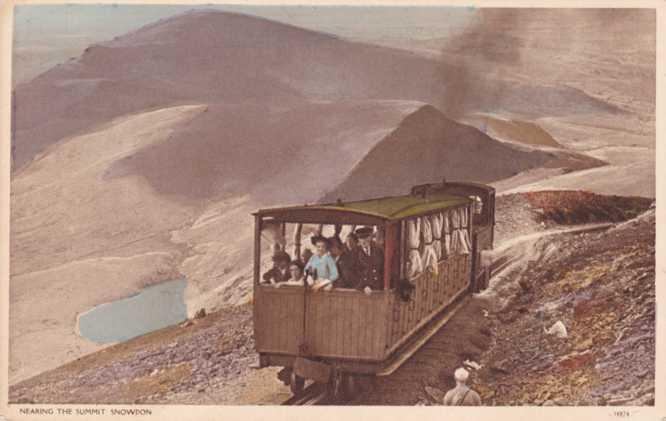 Mountain Railway at Mount Snowden - Wales, United Kingdom - DB