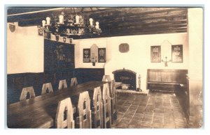 KOHLER, WI Wisconsin ~ GIRL SCOUT House ~ Baden-Powell Room  c1940s  Postcard