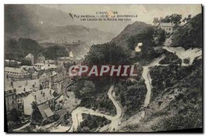 Old Postcard L & # 39Auvergne La Bourboule laces rock fairies